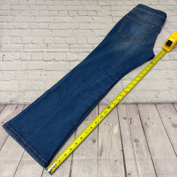 Anthropologie Pilcro & The Letterpress High Rise Flare Jeans 27 Denim D040 -5 - Picture 6 of 16